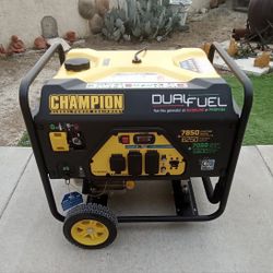 Generator Champion 7850 Dual Fuel