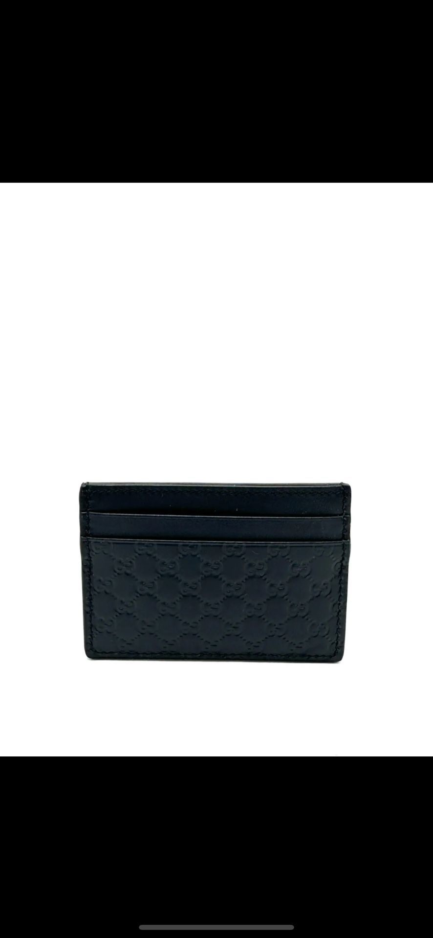 Gucci Black Card Holder