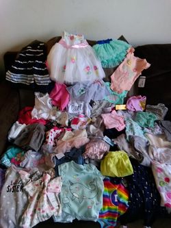 Baby Girls 53 piece Brand name lot (new)