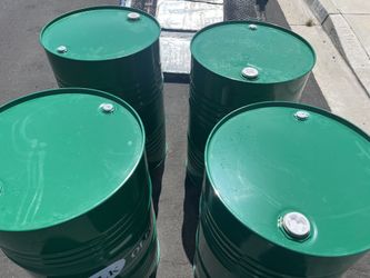 55 Gallon Metal Drum Close-Up $20 Each