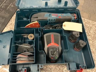 Bosch PS50-2A 12V Max Lithium-Ion Multi-X Oscillating Tool Cordless Cutting Kit