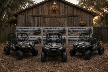 NEW! Realtree UTV, 24V Ride on for Kids, Remote Control Included