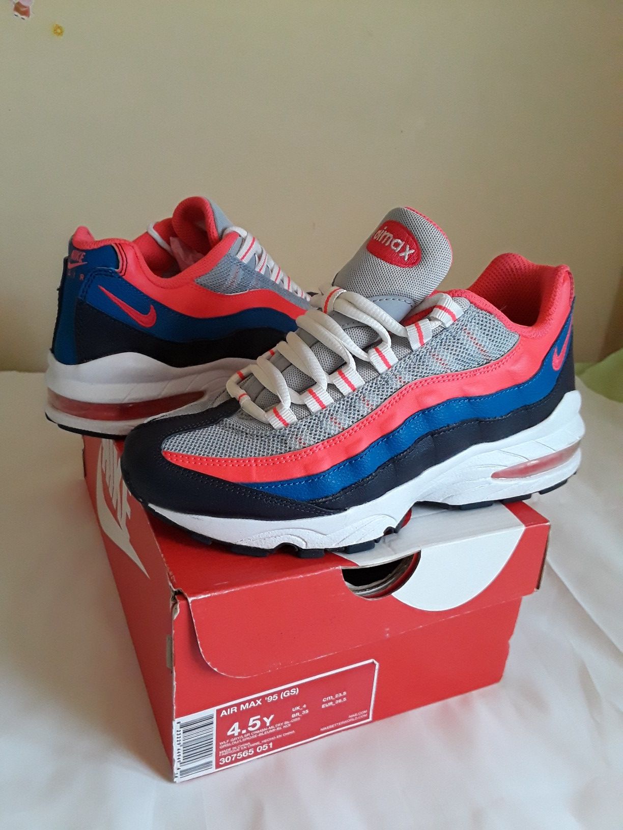 Women's Nike Air Max 95 Size 6 and Size 4.5Y