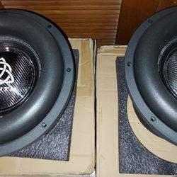 2 Trinity Audio H12's  D1 Subwoofers 3500RMS  Each