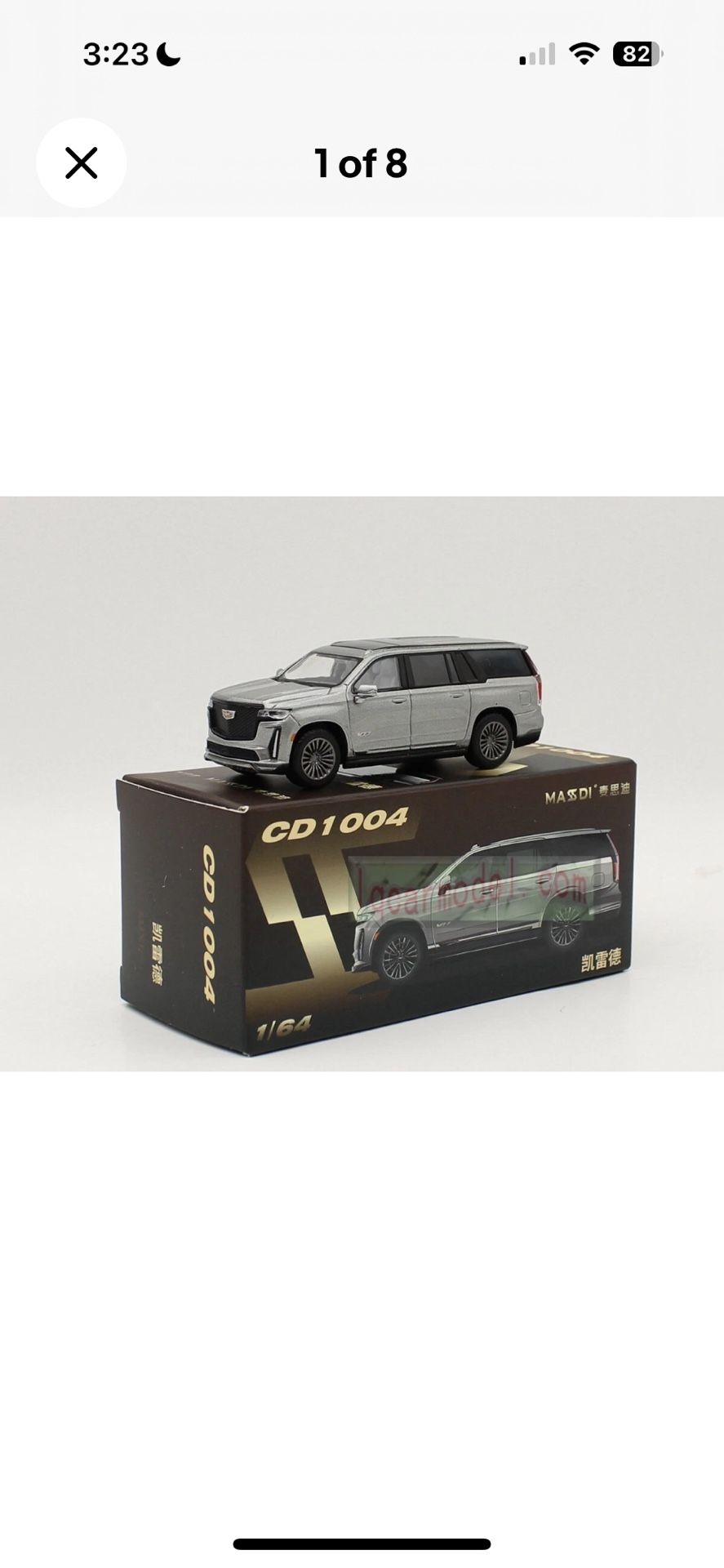 1/64 Masdi Cadillac Escalade SUV Sports Metal Car Model Diecast