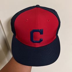 Cleveland Baseball Cap Size 7 1/4
