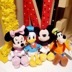 Disney character plushies