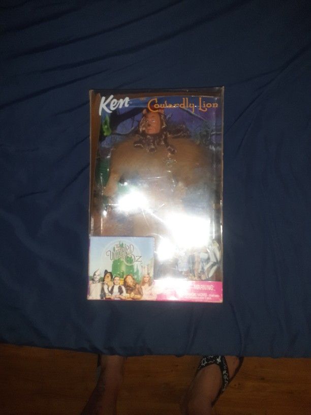 Barbie Cowardly Lion Ken Doll