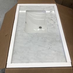New Vanity Marble Top  36”