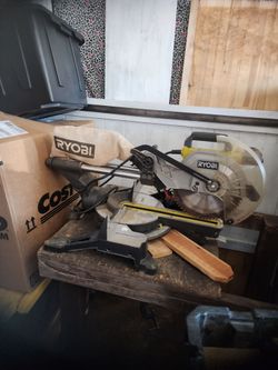 Ryobi 12" sliding miter saw