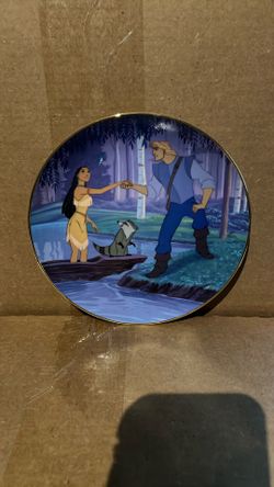 AUTHENTIC VTG DISNEY POCAHONTAS LIMITED-EDITION COLLECTOR’S PLATE