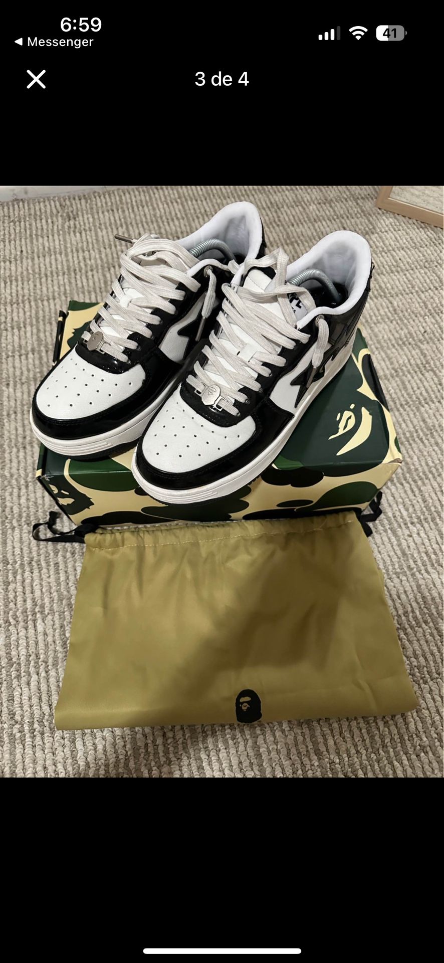 Ozx BAPE Size 10