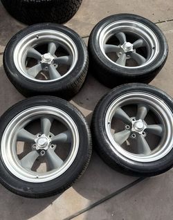 American Racing Torq-Thrust Style Wheel with Tire - Set