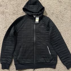 Men’s Under Armour Fleece Winter Hoodie Coat Jacket NEW Medium