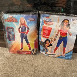 New Wonder Woman & Captain Marvel Costume $15 Each