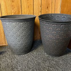 Set of Two CTi 14” by 15” Planters