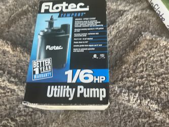 Water pump new in box 1470 gallons per hour