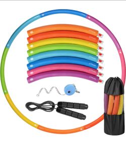Weighted hula hoop