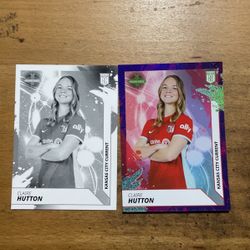 2024 PARKSIDE CLAIRE HUTTON 2 CARD ROOKIE LOT 