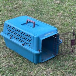 Portable 1 Door Pet Kennel Cab Fashion Dog Carrier Crate