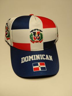 Dominican Flag Cap