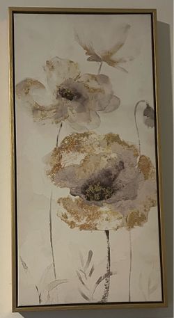 Framed Art on Canvas - Pair (2)