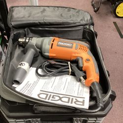 Ridgid Corded 1/2 Hammer Drill $95