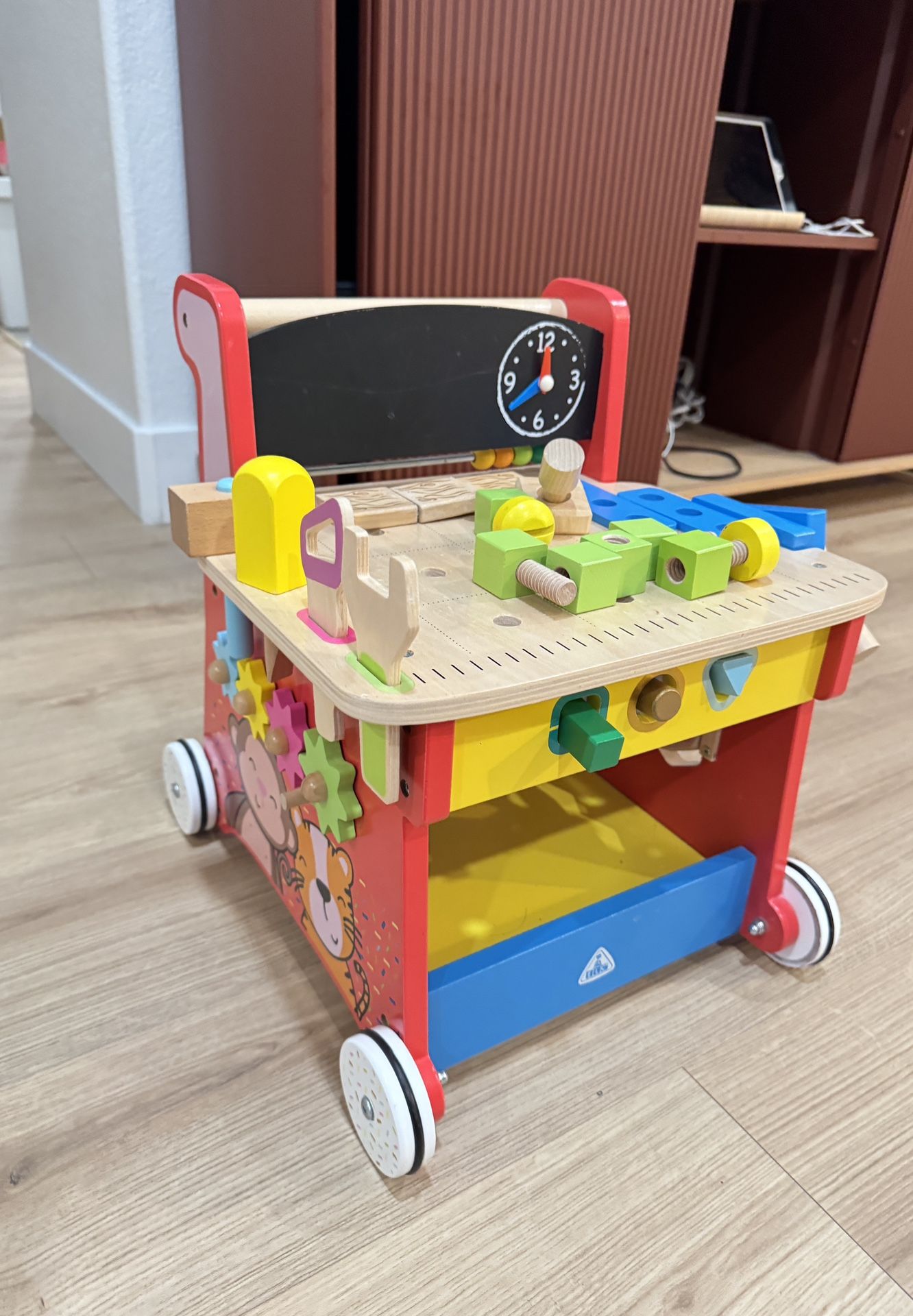 ELC Wooden Activity Workbench Walker 18-36m