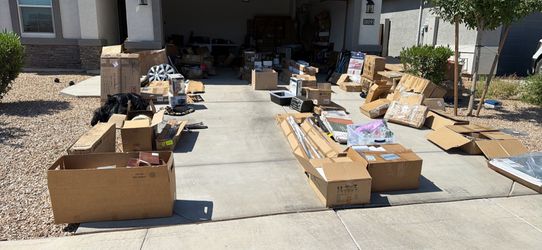 Reseller Lot (everything in garage and outside in pics)