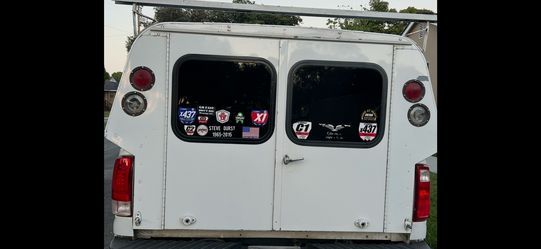 Caravan camper shell 8’