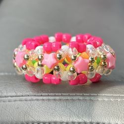 Kandi Neon Cuff Bracelet 