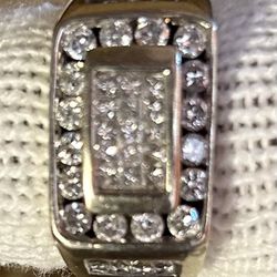 Mens diamond ring Men’s  14k 14kt 