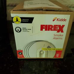 Kidde Smoke Detectors 4 Pack, New 
