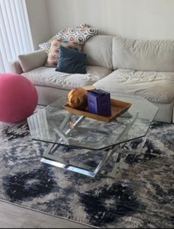 Glass Elegant Coffee Table