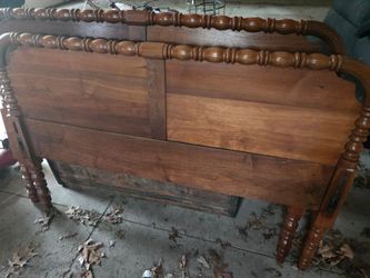 Antique bedframe