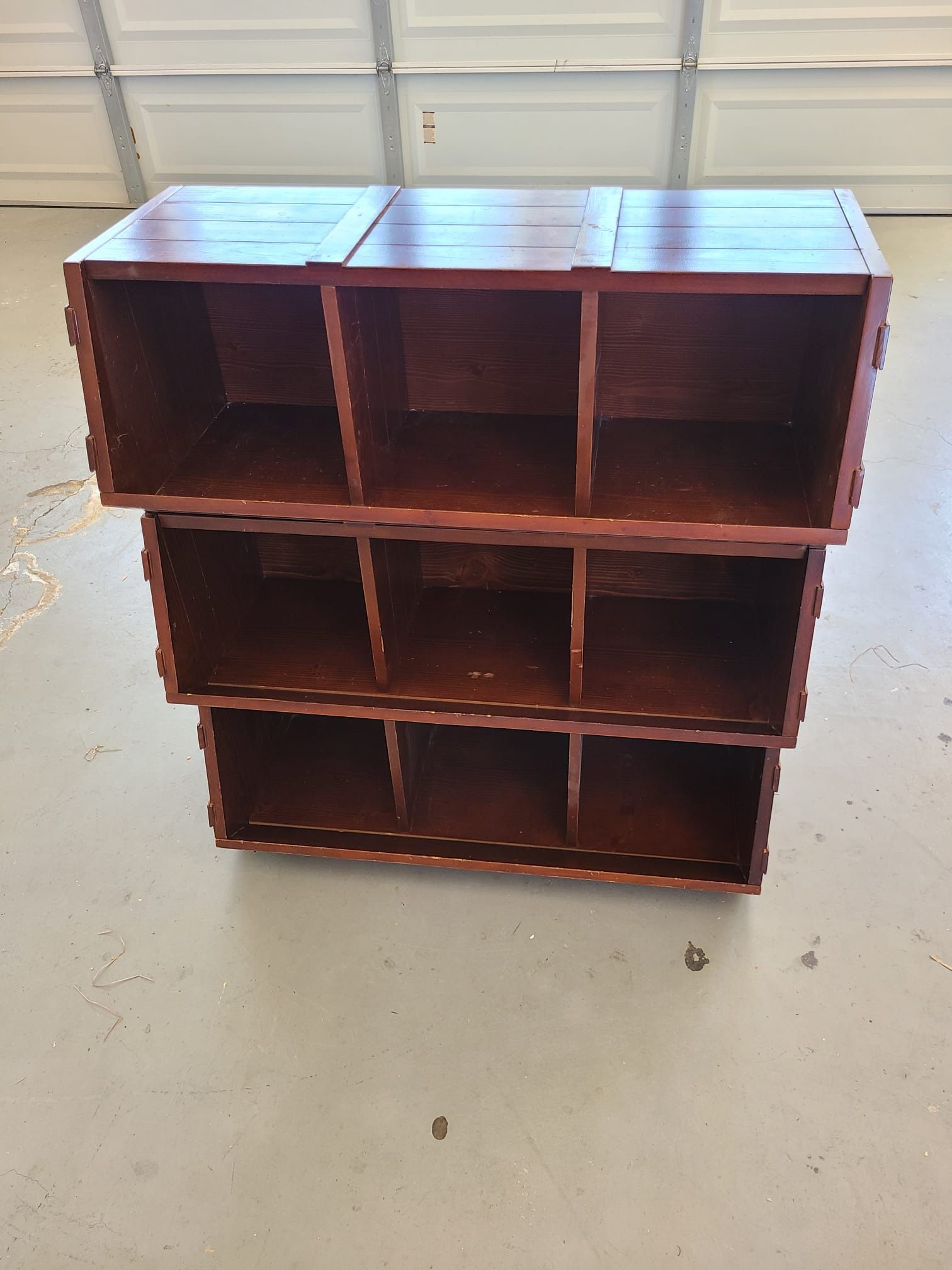 Wood Organizer/Book shelf