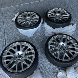 20 Inch Rims TSW with tires