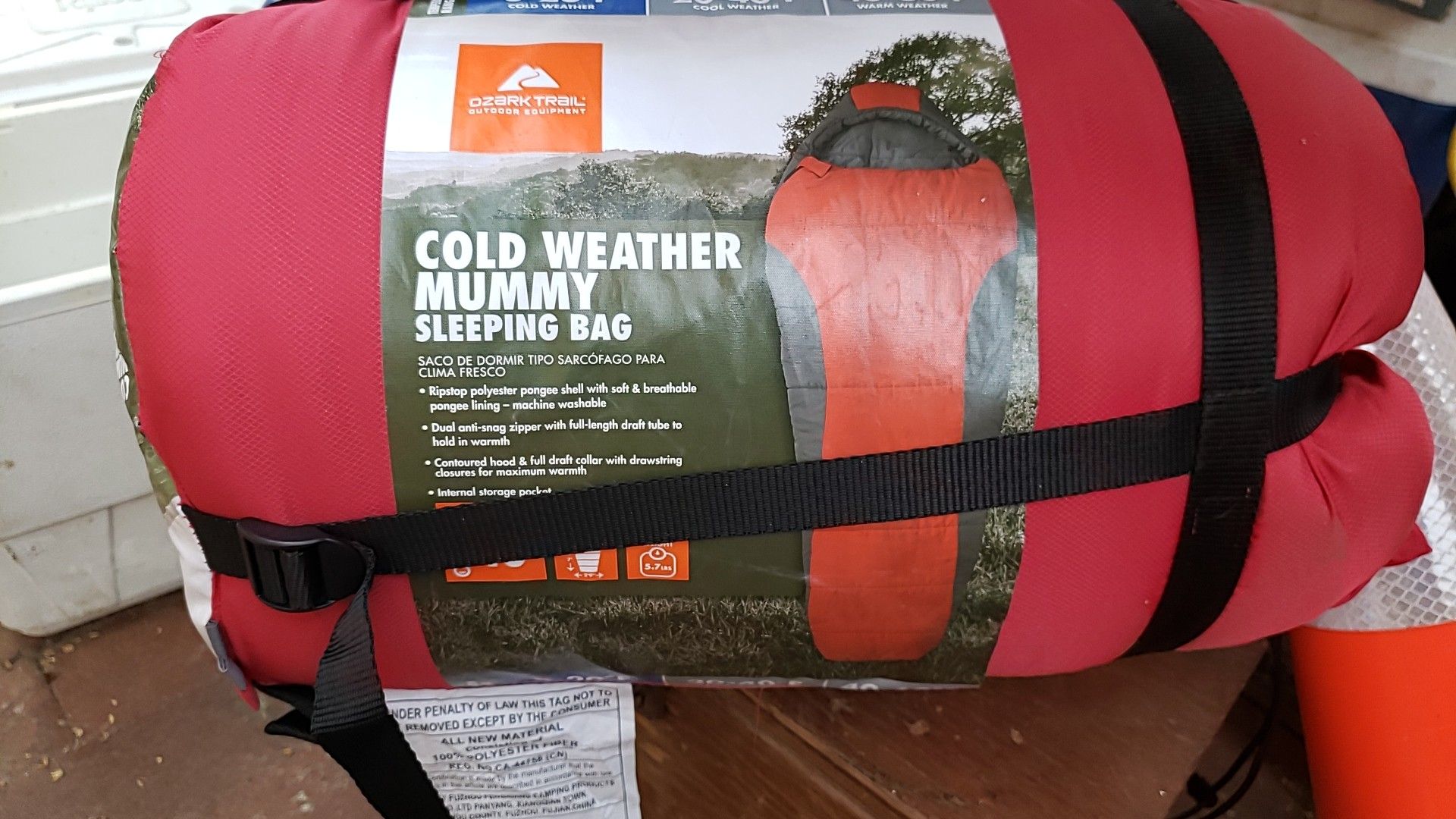 Ozark Trail Cold Weather Mummy Sleeping Bag