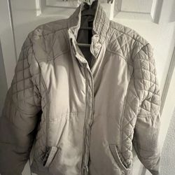 Grey Puffer Jacket 