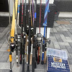 5 Pro Spinning Rod /Reel Combos 