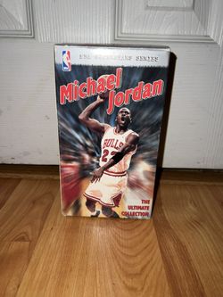 NBA Superstars Series Michael Jordan VHS Tapes Chicago Bulls The Ultimate 
