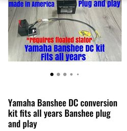 Banshee Dc Conversion Kit