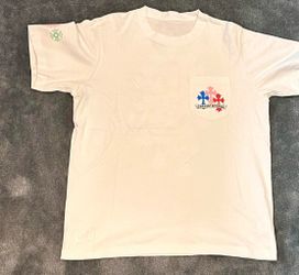 White graphic t shirt
