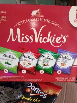 New Kettle Chips 15 Bags Assorted Chips Exp 12/1/26
