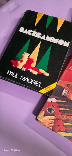 Vintage Backgammon Book 1978 By Paul Magriel & Advanced By Bill Robertie W More