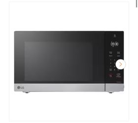 NeoChef 1.5 cu. ft. 1100-Watt Countertop Microwave in Stainless Steel with Smart Inverter