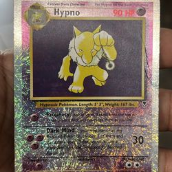 Hypno 23/62 Rare Legendary Collection Pokemon TCG Reverse Holo HP vintage WOTC