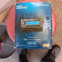 Satellite radio Cyrus has a being installed https://offerup.com/redirect/?o=eWV0Lkl0's brand new still on the box.Gotten instructions and paperwork in