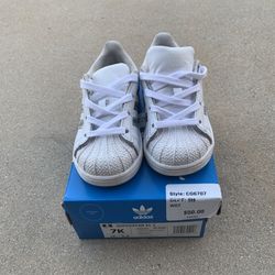 Adidas, size 7, kids