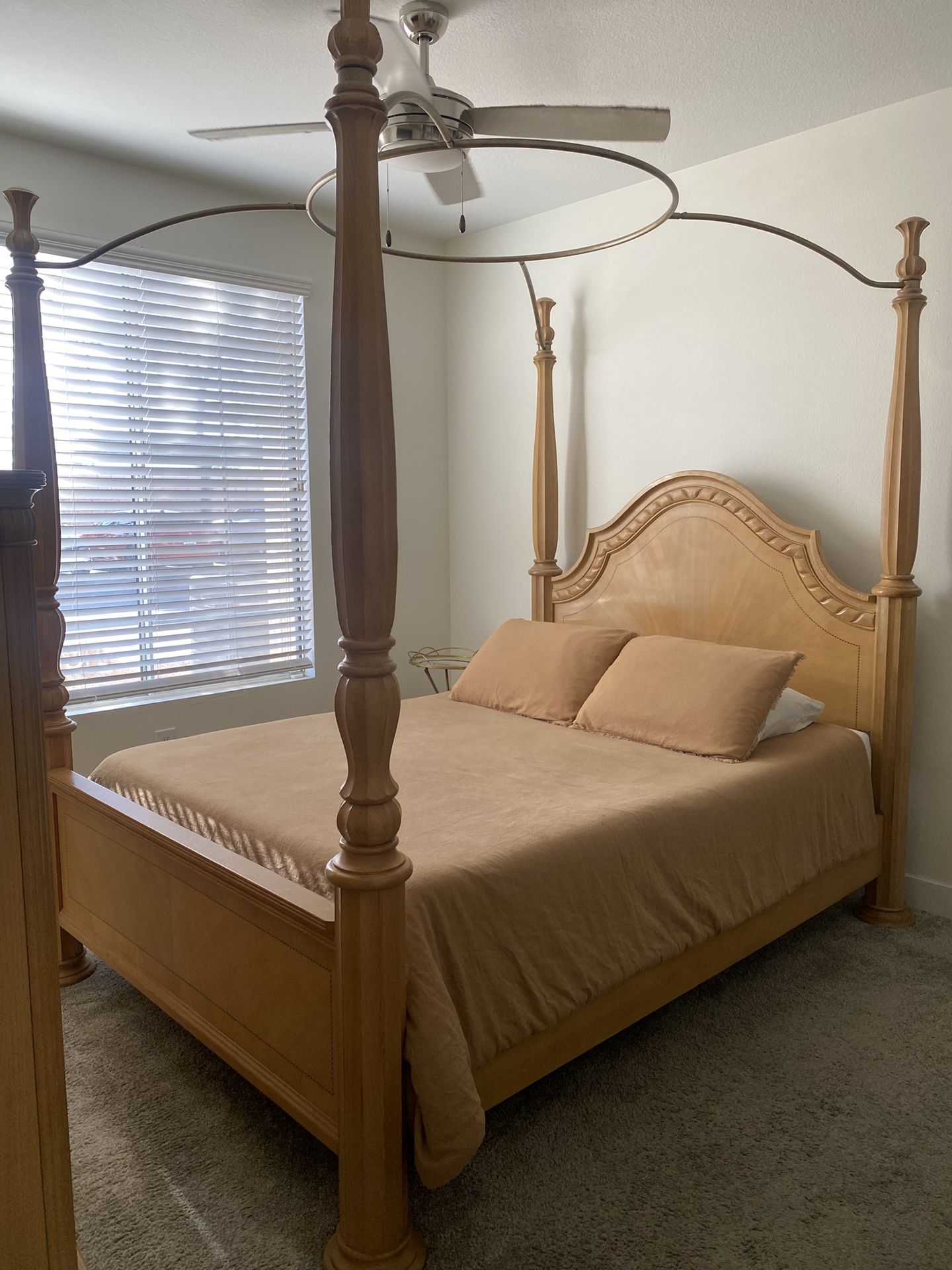 Queen Bed and Dresser